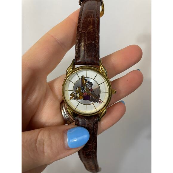 Lady & The Tramp 40th Anniversary Limited Edition Watch Vintage VTG Disney - Picture 1 of 6
